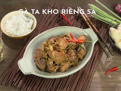 Gà Ta Kho Riềng Sả