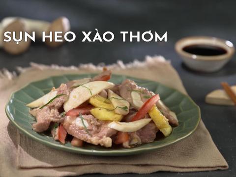 Sụn Heo Xào Thơm