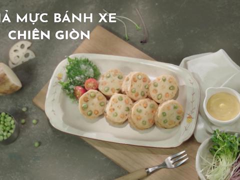 Chả Mực Bánh Xe Chiên Giòn