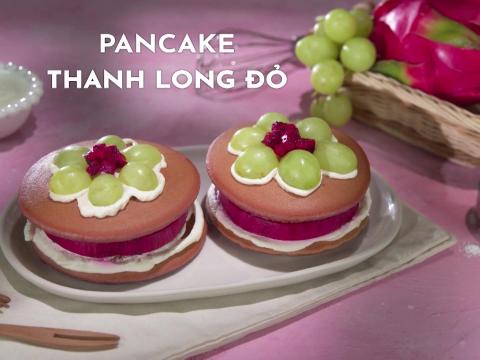 Pancake Thanh Long đỏ