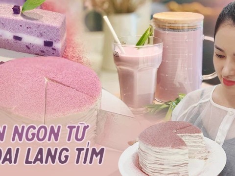 9x Mách Cách Làm Loạt Món ăn Siêu Ngon Giải Cứu Khoai Tím, Hội Chị Em Hưởng ứng Nhiệt Tình