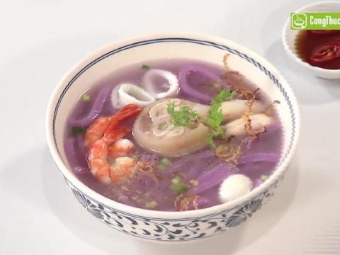 Bánh Canh Khoai Tím