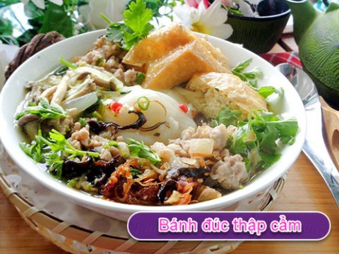 Bánh đúc Thịt Thập Cẩm Nóng Hổi ăn Mãi Vẫn Thèm