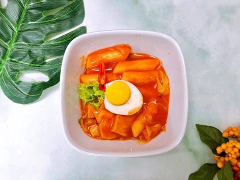 Bánh Gạo Tteokbokki Xào Cay Kiểu Hàn