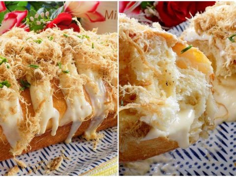 Bánh Mì Phô Mai Chảy, Món ăn Siêu Hot Hóa Ra Chỉ Làm Như Thế Này