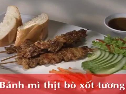 Bánh Mì Thịt Bò Xốt Tương