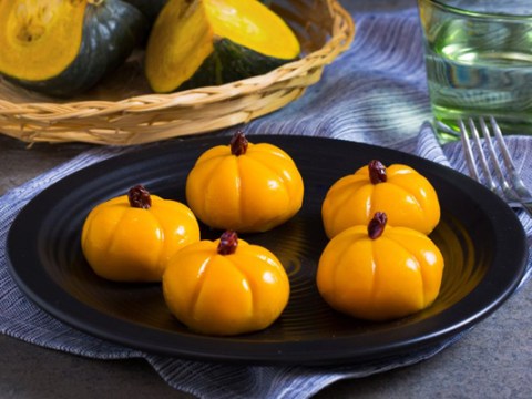 Bánh Mochi Bí đỏ Cho Lễ Hội Halloween