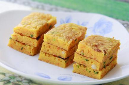 Bánh Trứng Cà Rốt