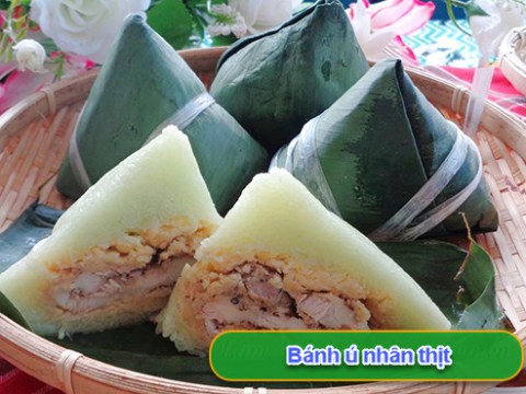 Bánh ú Nhân Thịt Dân Dã Mà Ngon