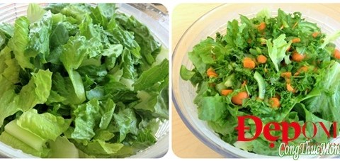 Bảo Quản Rau Củ Làm Salad Vài Ba Ngày Vẫn Tươi