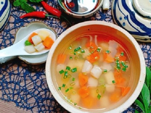 Bữa Tối Có Món Canh Ngũ Sắc Này Vừa đủ Chất Lại Không Sợ Tăng Cân