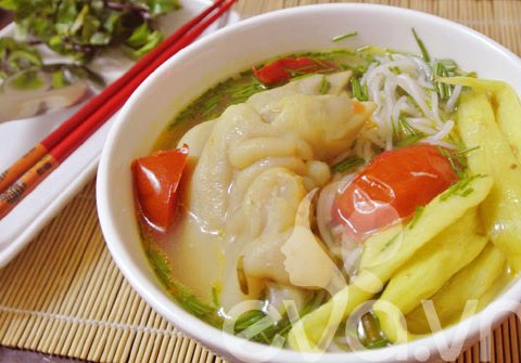 Bún Sườn Móng Giò Cho Bữa Sáng