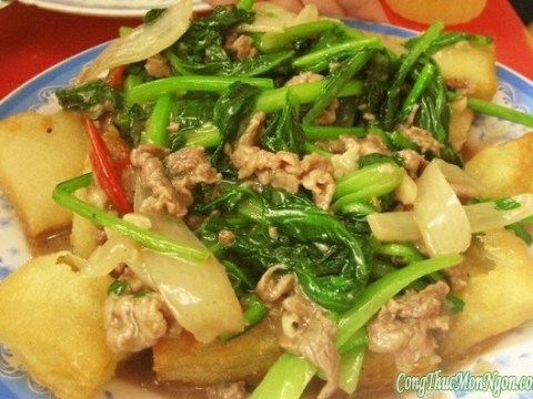 Cách Làm Bánh Phở Chiên Giòn