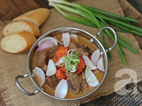 Cách Làm Bò Sốt Vang Thơm Phức ăn Kèm Bánh Mì Cực Ngon