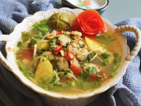 Cách Làm Canh Ngao Nấu Dứa