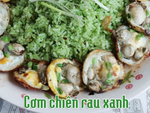 Cách Làm Cơm Chiên Rau Xanh Ngon Và Lạ Miệng