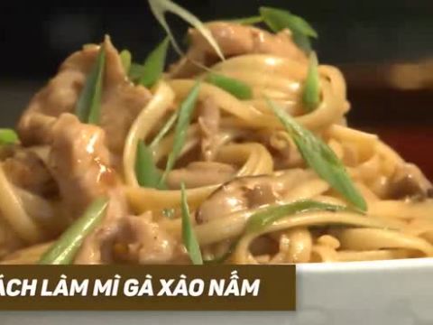 Cách Làm Mì Gà Xào Nấm Thơm Phức, Ngập Nước Sốt ăn Cực Kỳ “đã Miệng”