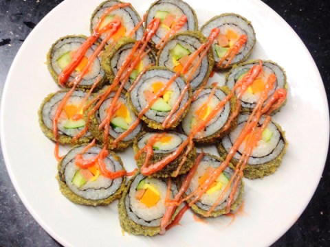 Cách Làm Món Kimbap Chiên Nóng Giòn Ngon đã Miệng