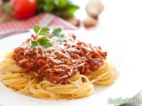 Cách Làm Món Mỳ Spaghetti Thịt Bò đơn Giản Chuẩn Phong Cách Ý