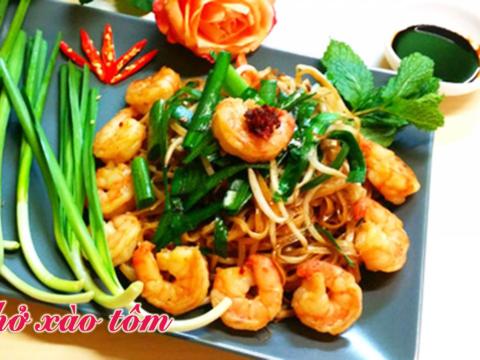 Cách Làm Món Phở Xào Tôm Thơm Ngon, Hấp Dẫn