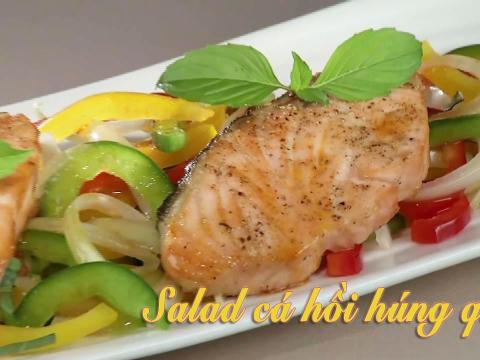 Cách Làm Món Salad Cá Hồi Húng Quế Dễ Mà Ngon