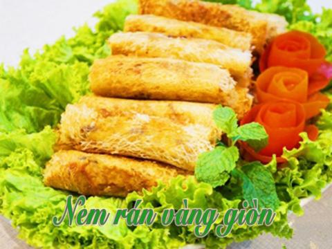 Cách Làm Nem Rán Vàng Giòn Cho Mâm Cỗ Ngày Tết