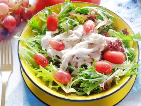 Cách Làm Salad ức Gà Sốt Sữa Chua Nhanh, Ngon Mà Không Béo