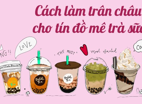 Cách Làm Trân Châu đường đen Cho Tín đồ Mê Trà Sữa