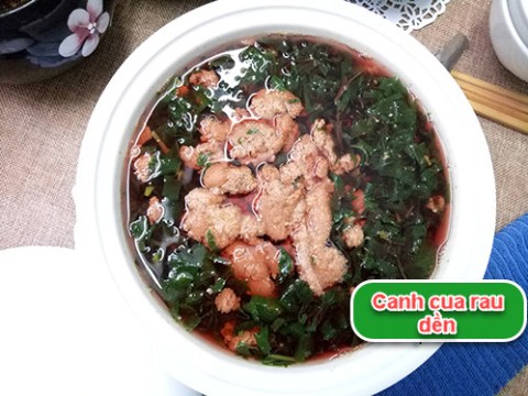 Cách Nấu Canh Cua Rau Dền Ngọt Mát Ngày Hè