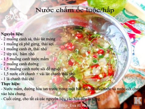 Cách Pha Các Loại Nước Chấm Cực đỉnh