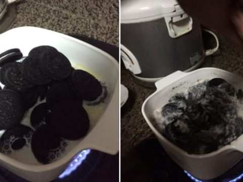 Cái Kết Bất Ngờ Khi Nấu Cơm Với Bánh Oreo