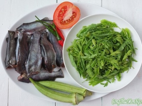 Canh Chua Cá Chốt Nấu Lá Me Non Ngon Miễn Bàn