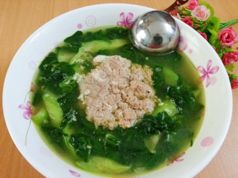 Canh Cua Nấu Mồng Tơi, Mướp Hương Thanh Mát