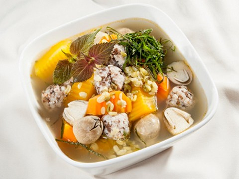 Canh đu đủ Viên Cua