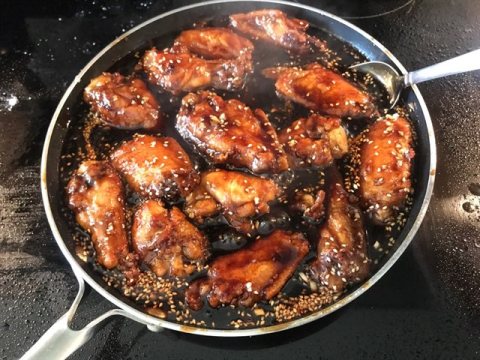 Cánh Gà Sốt Teriyaki