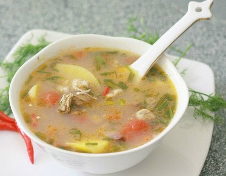 Canh Hà Biển Nấu Chua Lạ Miệng, Bổ Dưỡng