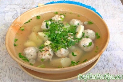 Canh Khoai Sọ Ngọt Lành Ngon Miệng