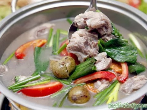 Canh Sườn Nấu Chua