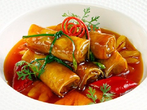 Chả Lụa Chay Kho Thơm