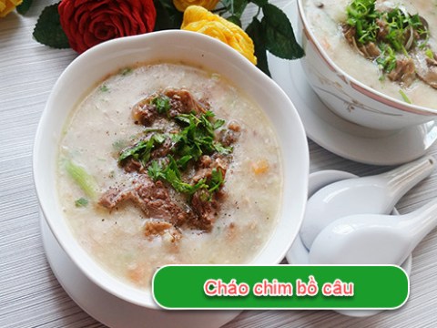 Cháo Chim Bồ Câu Nóng Hổi, đầy Bổ Dưỡng