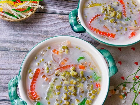 Chè đậu Xanh Cốt Dừa