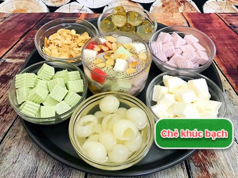 Chè Khúc Bạch Mát Lạnh Ngày Hè