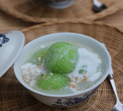 Chè Trôi Nước Bột Báng Thơm, Ngon