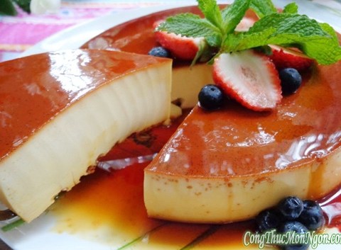 Cheese Cake Flan Béo Mềm, Thơm Ngon