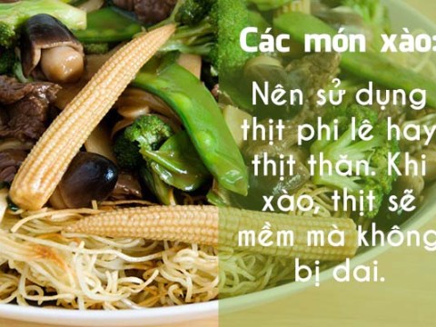 Chọn Thịt Bò Thật Chuẩn Cho Từng Món ăn