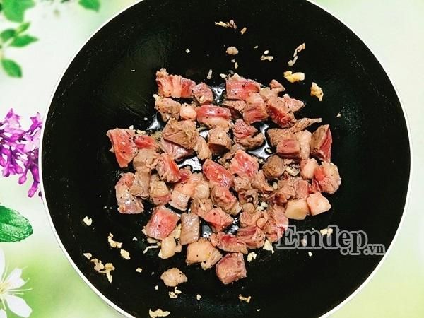 Cơm cà ri bò vừa ngon, lại đủ đầy dinh dưỡng