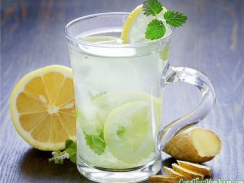 Công Thức Làm Detox Từ Gừng Và Chanh