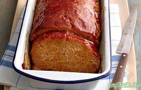 Công Thức Làm Meatloaf Gà Tây Cực Hấp Dẫn