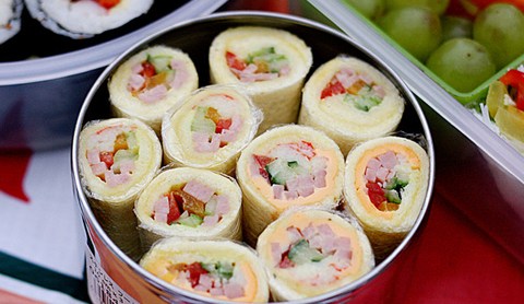 Cuộn Sushi Bằng Bánh Mỳ