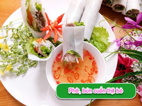 Đãi Cả Nhà Phở Cuốn Bún, Thịt Bò Vừa Ngon Lại Dễ ăn